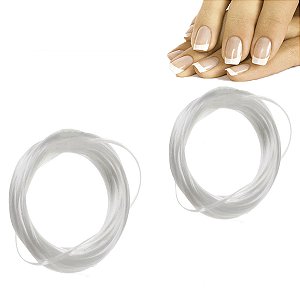 Fibra Vidro Alongamento Unha Gel Acrigel Porcelana 2 metros