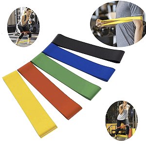 5 Elásticos treinamento pilates Academia força muscular Cros