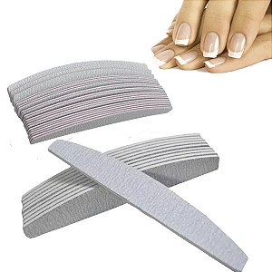 10 Lixa Manicure Unha Fibra Acrigel Nail Lavável Boomerangue