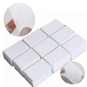 Algodão Prensado Limpeza Make Unha Gel Manicure Nail 1000 un