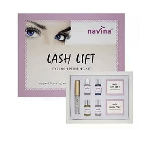Kit Lash Lift Navina Permanente Alongamento de Cilios Volume