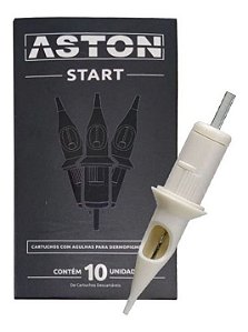 10 Cartuchos Aston  P/máquina  Rotativa Pen Tattoo Universal