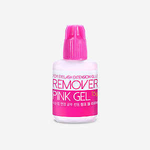 Removedor De Cola Para Cílios Pink Gel 15ml