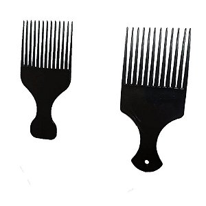 Kit 2 Pentes Garfo Cabelo Black Power Crespo Afro Cacheados