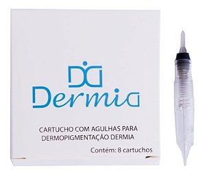 8 Agulhas De Rosca Dermo Lisa Para Treino Em Pele Sintética