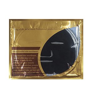 5 Máscara Facial Colágeno Ouro 24k Skincare Hidratação Rosto