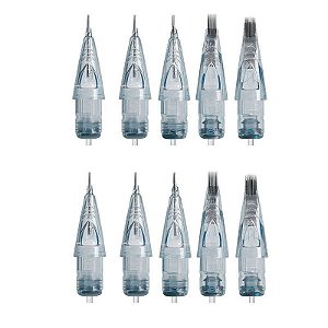10 Cartuchos Wjx Máquina Rotativa Tattoo Pen Tatuagem Micro