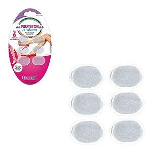 3 Pares De Almofada Adesivas De Silicone Para Calos E Pés