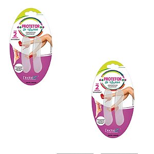 2 Pares Protetor Calcanhar  Silicone Pés Sapato Alívio  Dor