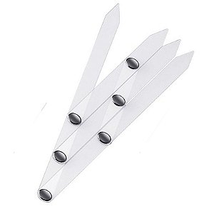 Régua Simétrica W Para Tebori Micropigmentação Sobrancelha