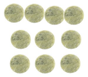 10 Pedras Jade Para Extensão De Cílios 5cm
