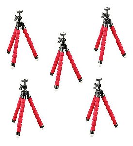 5tripé Celular Portátil Mini Suporte Flexível Universal 18cm