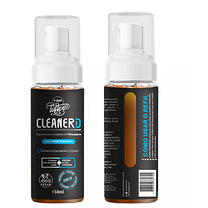 Espuma Limpeza durante Tattoo Tatuagem CLEANER D FOAM 150ml