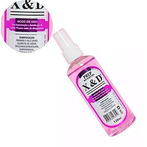 Prep Spray higieniza Unha XD Poligel Acrigel Manicure Salão
