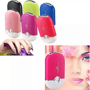 Mini Ventilador Para Secagem De Cola Para Cilios Usb