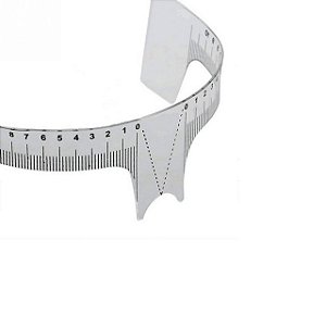 Régua Medidor Designer  E Micropigmentação De Sobrancelhas