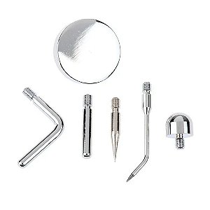 Kit 6 Ponteiras Jato De Plasma Bleferoplastia Lifting