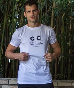 Camiseta Longline Quality Branca - CO Oficial
