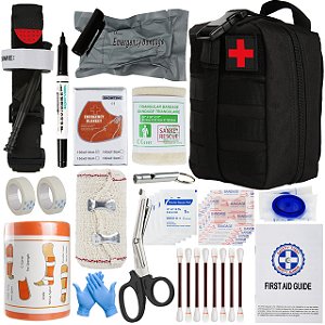 Kit Sobrevivência Camping Tático Militar Bolsa De Emergência - NM