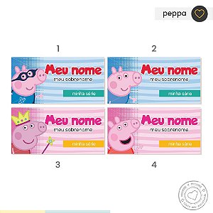 ETIQUETA ESCOLAR  Pig