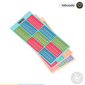 ADESIVO - Tabuada