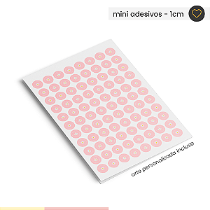 Mini adesivos - 1cm