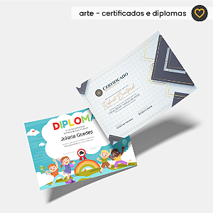 Certificado - Arte digital