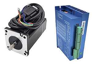 Motor de Passo com Encoder 8.0 Nm – Easy Servo + Driver