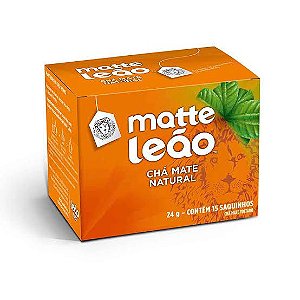 Chá Leão Sachê Mate Natural c/15 unid.