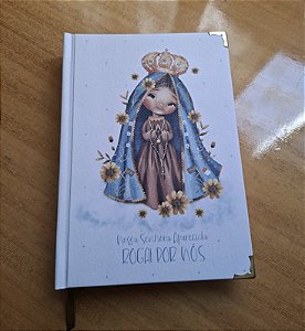 Agenda folhas costuradas