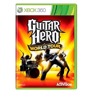 Jogo Guitar Hero World Tour Xbox 360 Usado