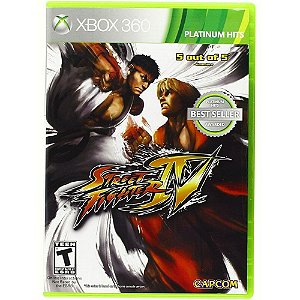Jogo Street Fighter IV Xbox 360 Usado S/encarte