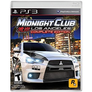 Jogo Midnight Club Los Angeles Complete Edituin PS3 Usado S/encarte