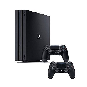 Ps4 Pro Branco 1tb + 2 Controles - Corre Que Ta Baratinho