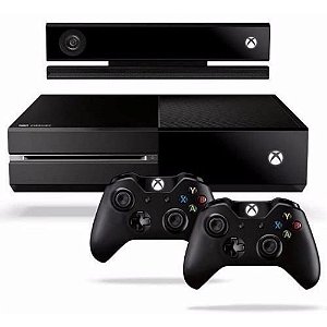 Xbox One Fat 500GB 2 Controles e Kinect Seminovo