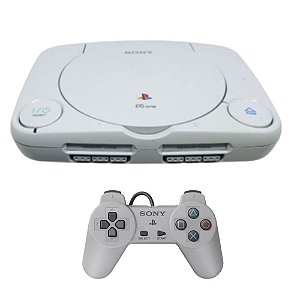 Console PSOne Com 1 Controle Usado