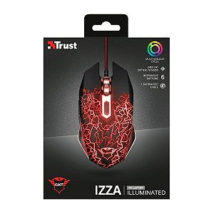 Mouse Gamer Izza Trust Novo