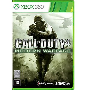 Jogo Call Of Duty Modern Warfare 4 Xbox 360 Usado S/encarte PAL