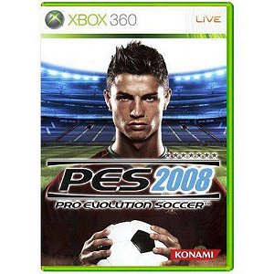 Jogo Pes 2008 Xbox 360 Usado S/encarte PAL