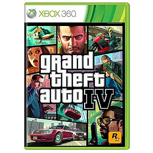 Jogo Grand Theft Auto IV GTA 4 Xbox 360 Usado PAL