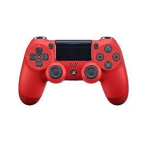 Controle PS4 Sem Fio Vermelho Sony Dualshock Usado
