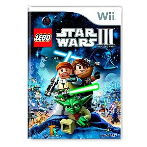Jogo Lego Star Wars III The Clone Wars Nintendo Wii Usado