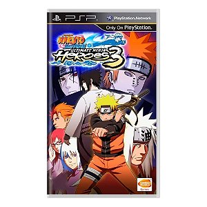 Jogo Naruto Shppuden Ultimate Ninja Heroes 3 PSP Usado