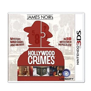 Jogo Jame's Noir's Hollywood Crimes Nintendo 3DS Novo