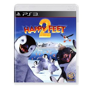 Jogo Happy Feet 2 + Filme Happy Feet O Pinguim PS3 Usado