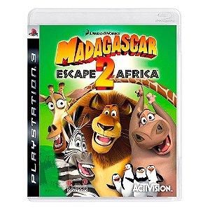 Jogo Madagascar 2 Escape Africa PS3 Usado
