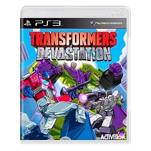 Jogo Transformers Devastation PS3 Usado