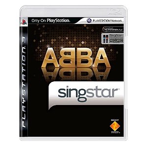 Jogo Singstar Abba PS3 Usado