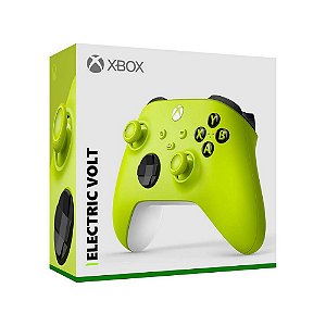Controle Xbox Series Sem Fio Eletric Volt Microsoft Novo