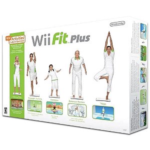 Wii Fit Plus Balance Nintendo Wii Usado Com Caixa